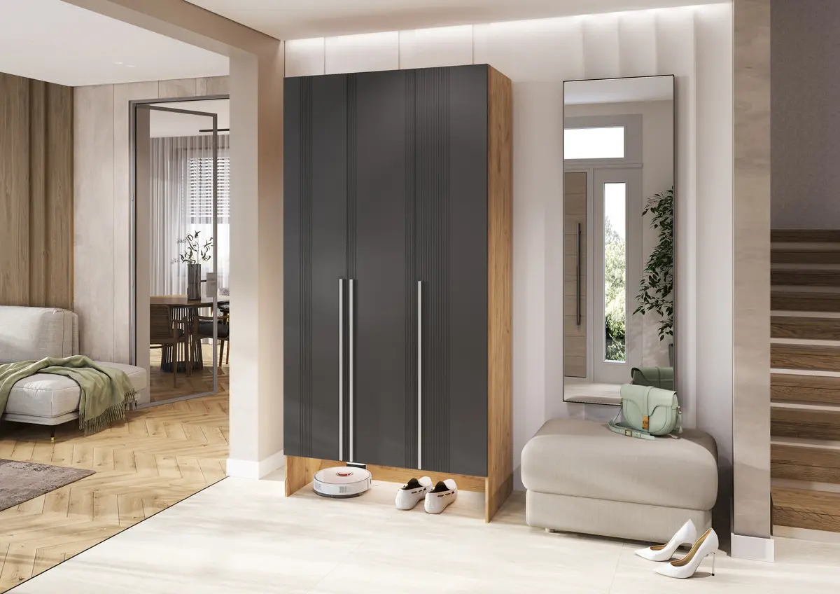 Прихожая Луна Шкаф 3-х ств.