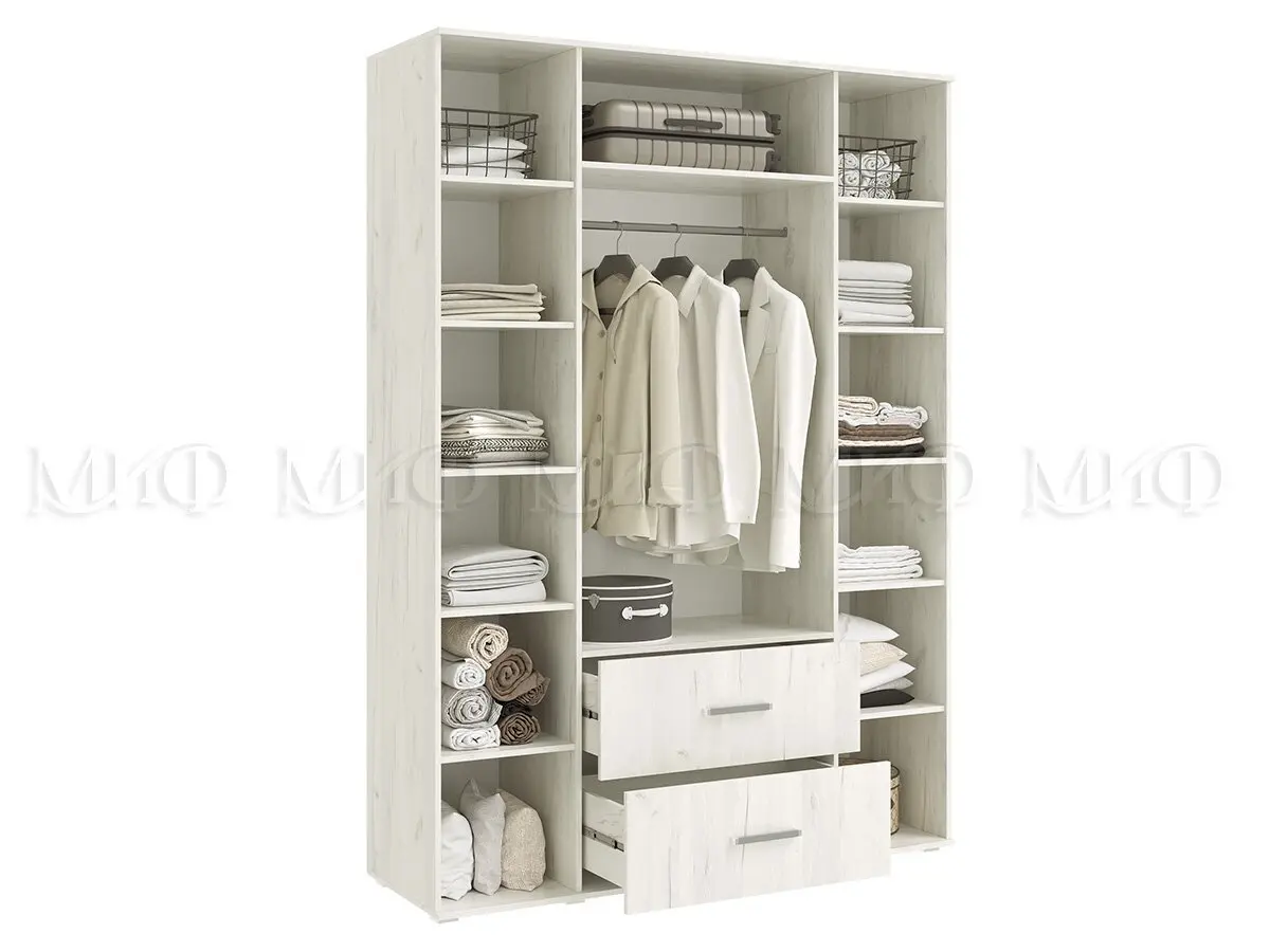 Фиеста NEW Шкаф 4-х ств (1600) фото 2