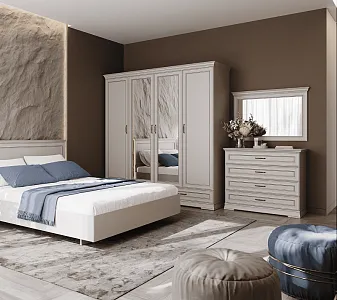 Шкаф Флоренция SZF2L2D2S персидский жемчуг фото 4