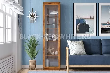 Витрина Индиана JWIT1D дуб саттер фото 2